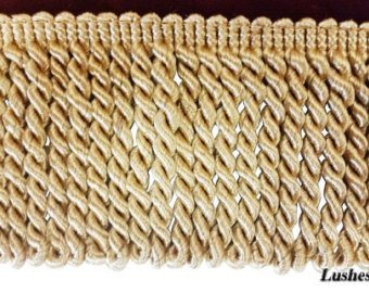 Colorful Chainette Fringe Trim - Custom Width, Cotton/polyester/nylon Material | Dyeable, Washable, Durable, Decorative