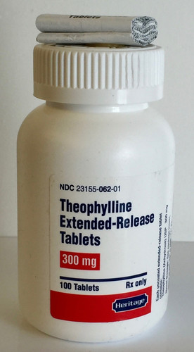 Theophylline Tablet - Oral Dosage, Tablet Form for Respiratory Support and Bronchodilation