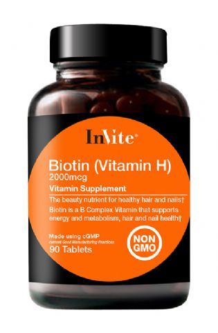 Vitamin H - Tablets | Supports Healthy Skin, Hair, and Nails, Boosts Metabolism, Enhances Energy Levels