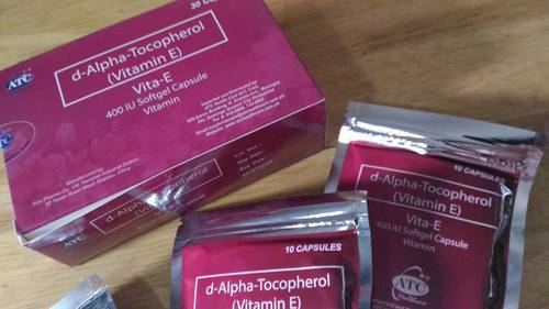 Vitamin E Soft Capsule - Premium Quality Gelatin Capsules | Enhanced Absorption, Antioxidant Benefits