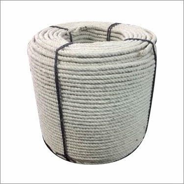 सफ़ेद कॉटन बैन रोप कॉइल