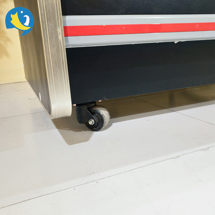 Grey Refrigerated Open Display Chiller