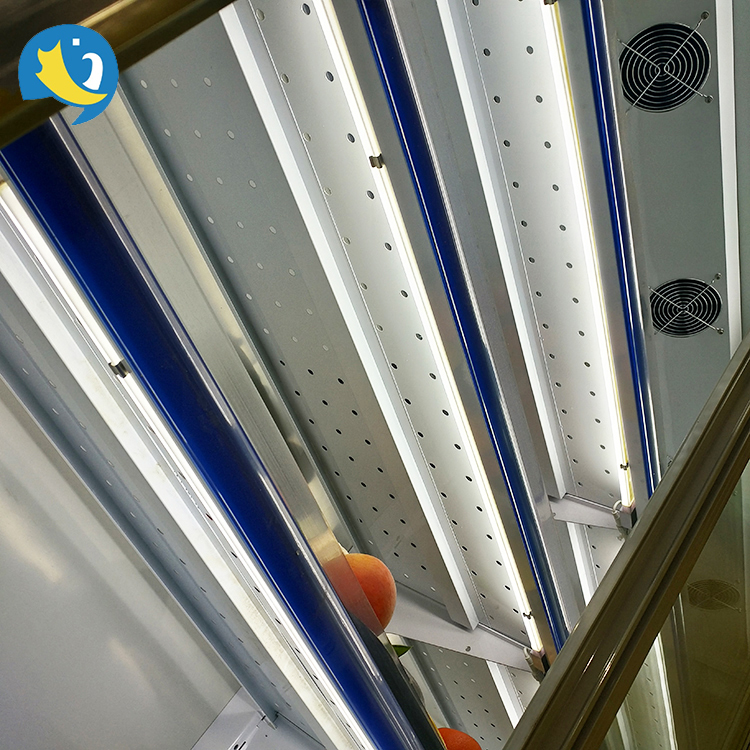 Glass Door Multi Deck Display Vertical Chiller