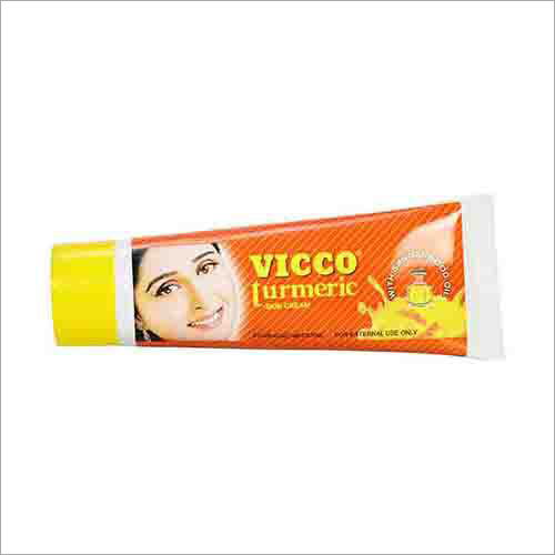 Yellow 50 Gm Vicco Turmeric Cream
