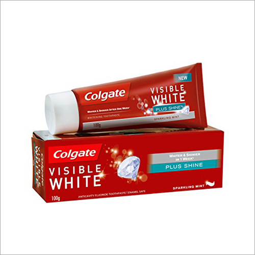 Red 100 Gm Colgate Visible White Toothpaste