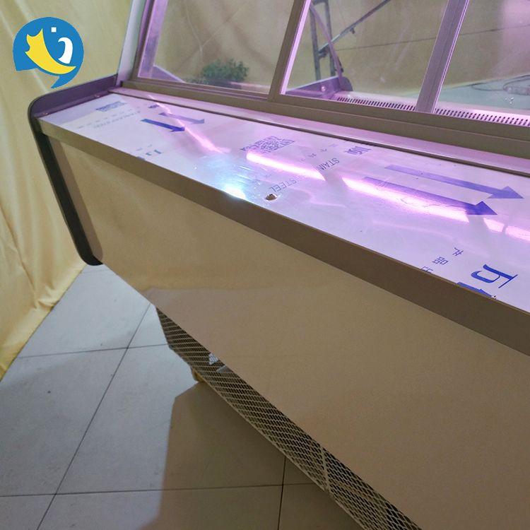 Seafood Display Refrigerated Showcase Height: 1160 Millimeter (Mm)