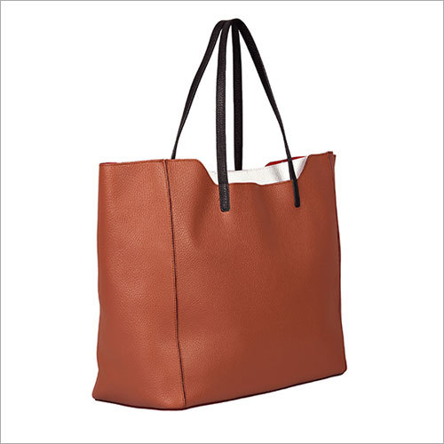 लेदर टोट कैरी बैग