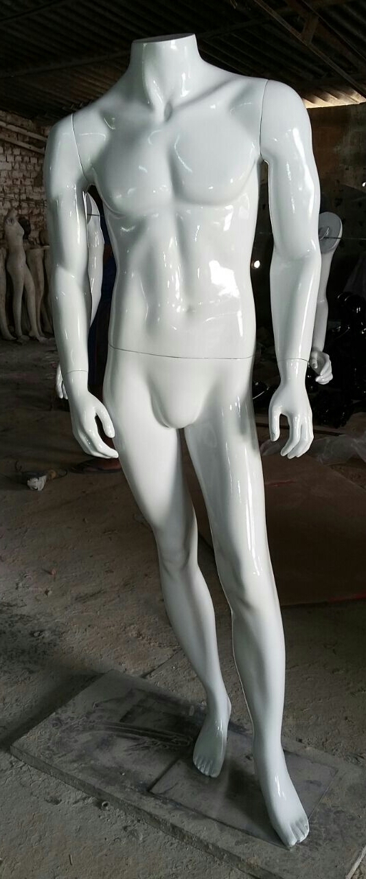Fiber Male Headless Mannequin Age Group: Adults