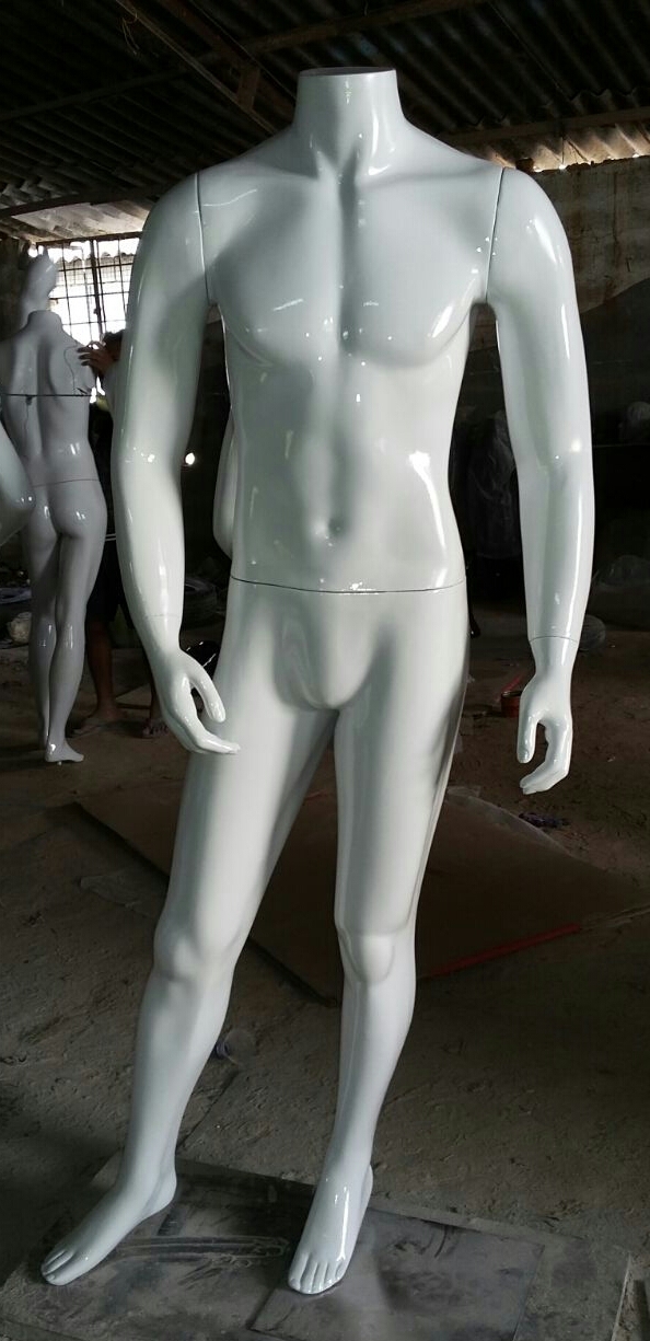 Fiber Male Headless Mannequin Age Group: Adults