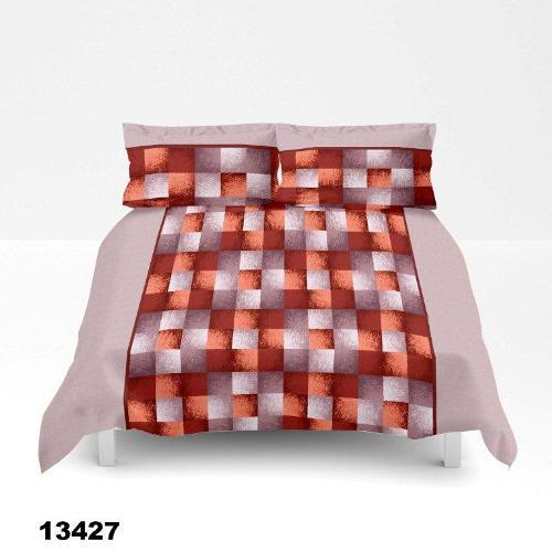 Designer Printed Double Bedsheet - 100% Pure Cotton, 108x108 Inch Size | 210 Thread Count, Washable With 2 Pillow Covers