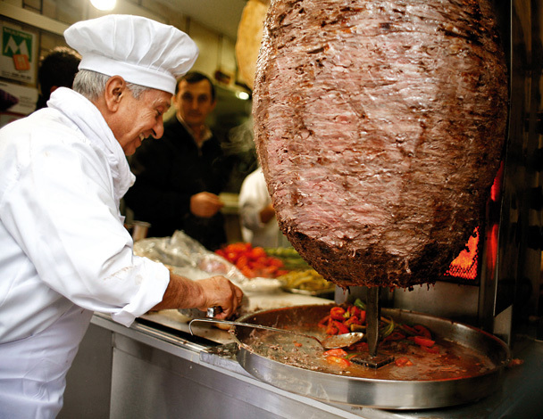 Gas Kebab Machine