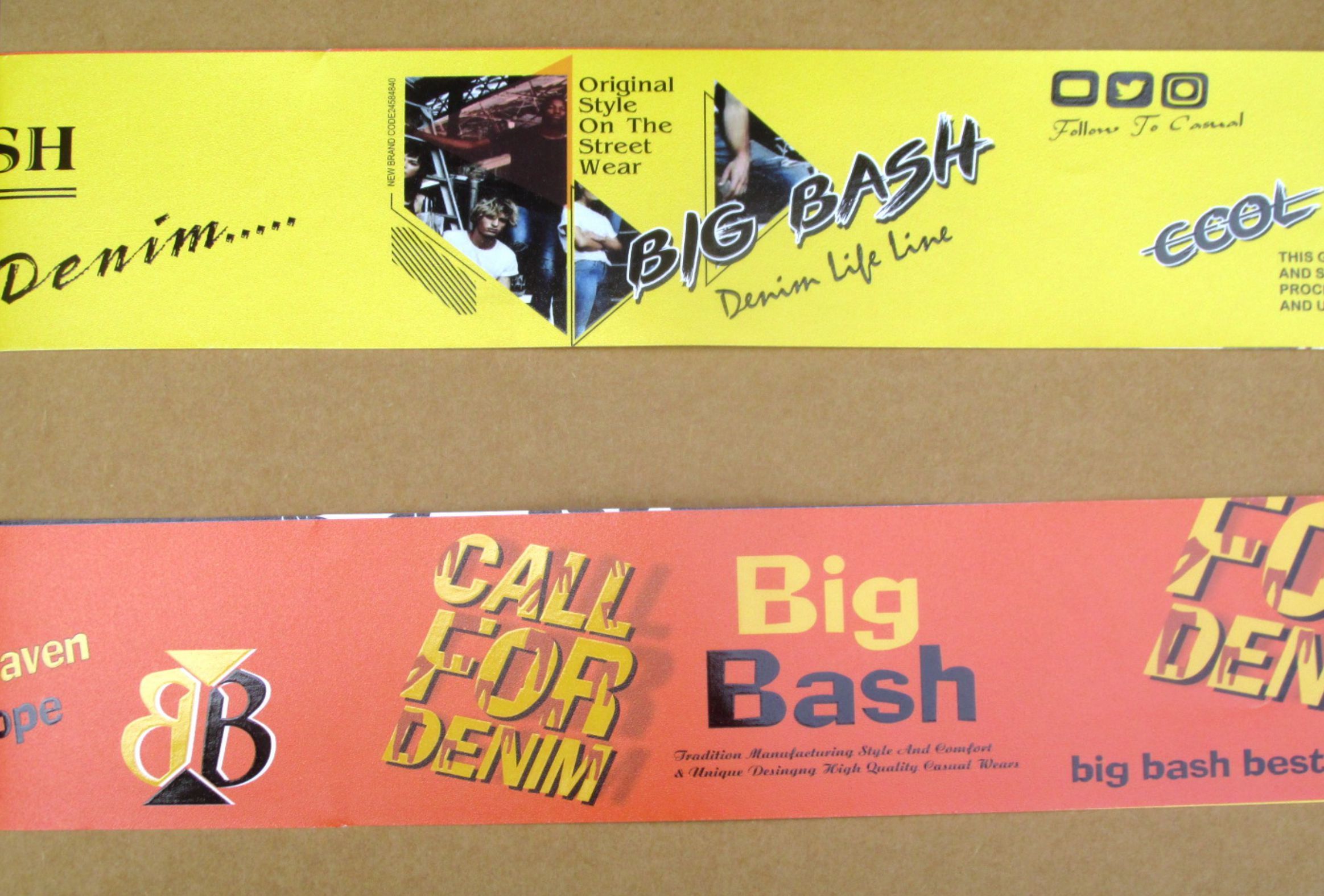 Shirt Labels - Customized Cotton Fabric, Smooth Texture - Long Lasting, Waterproof, Resistant To Shrinkage