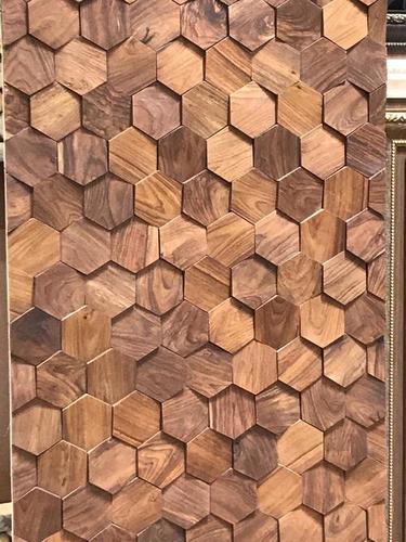 Wooden Mosaics Tiles Core Material: Wood