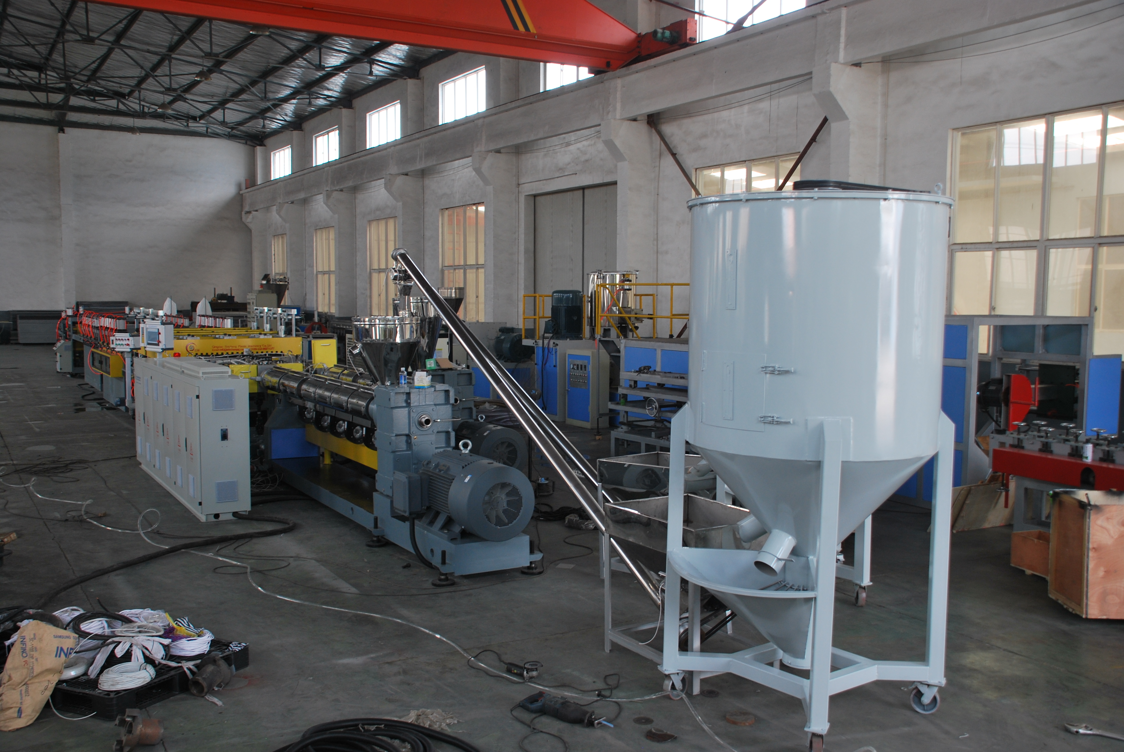 Automatic Plastic Construction Formwork Machine