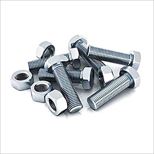 जिंक कोटेड हेक्स बोल्ट