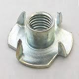 Carbon Steel Wood Insert Tee Nut