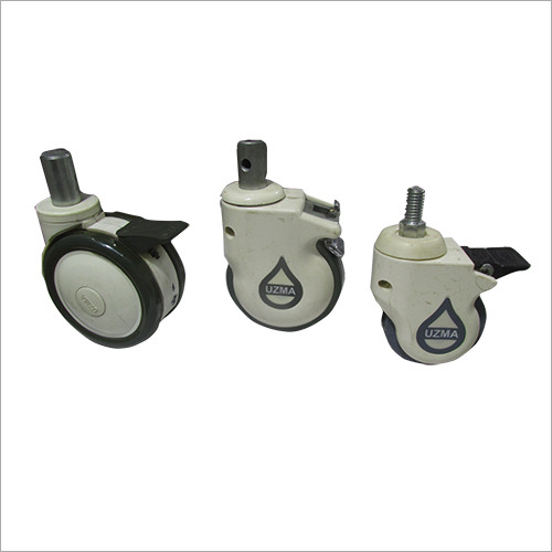 Cover Castor Wheel - Polyurethane 3X1/2 Wheel, Industrial Usage | Standard Size for Enhanced Mobility and Performance