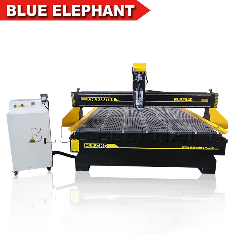 Vacuum Cleaning System 2040 3 Axis Woodworking Engraving Machine Cnc Router For Door Wooden Cutting