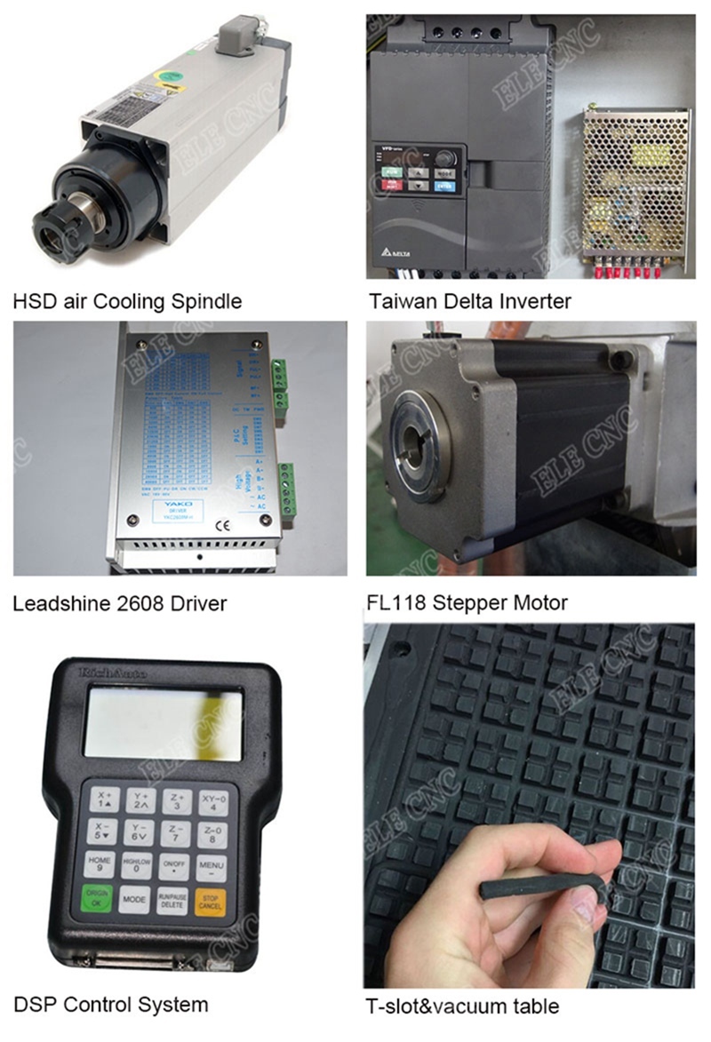 Vacuum Cleaning System Cnc Router For Wood Carving Engraver Machine 1325