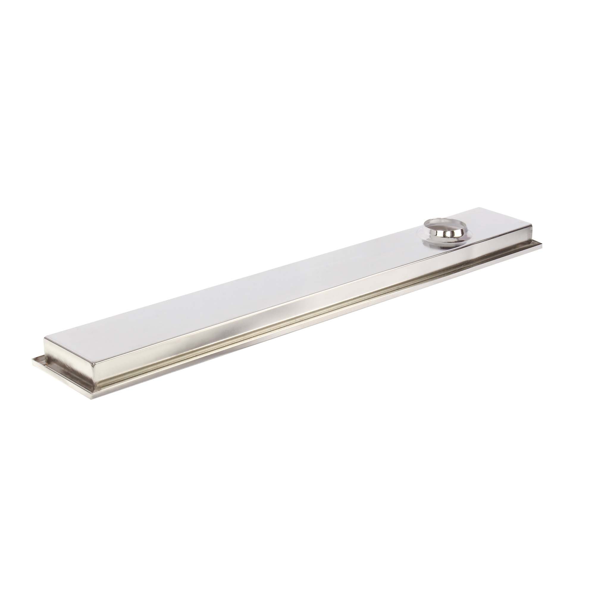 Ss Shower Channel Drain - 600x100x30mm | Stainless Steel, Rectangular Shape, Durable Design