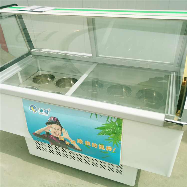 Customized Ice Cream Cabinet Showcase