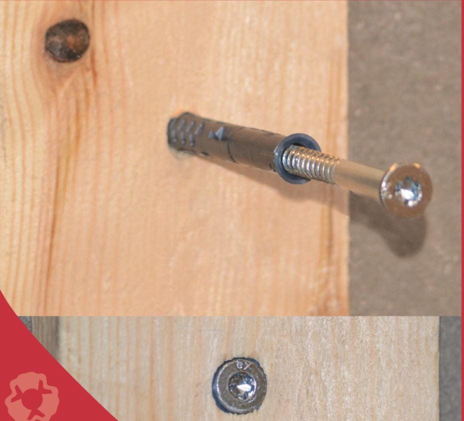 Zinc Expandet Mfa Frame Fixing Anchor Csk