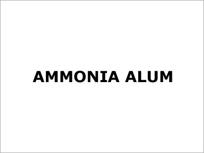 Ammonia Alum