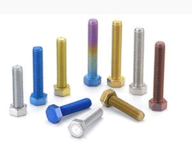 Titanium Hex Screws - Cp Grade 2, M3 To M16 Up To 150mm Length | Lightweight, Non-magnetic, Superior Corrosion Resistance, Non-toxic