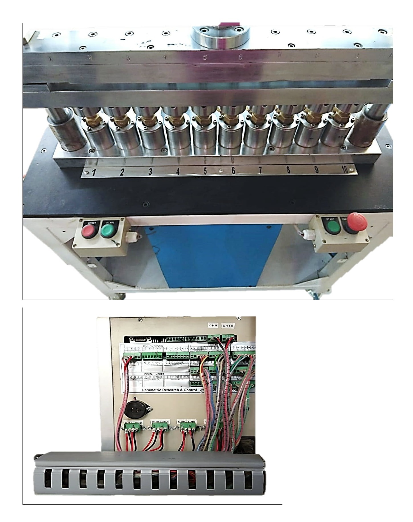 Valve Leakage Testing Machine - Color: Sliver