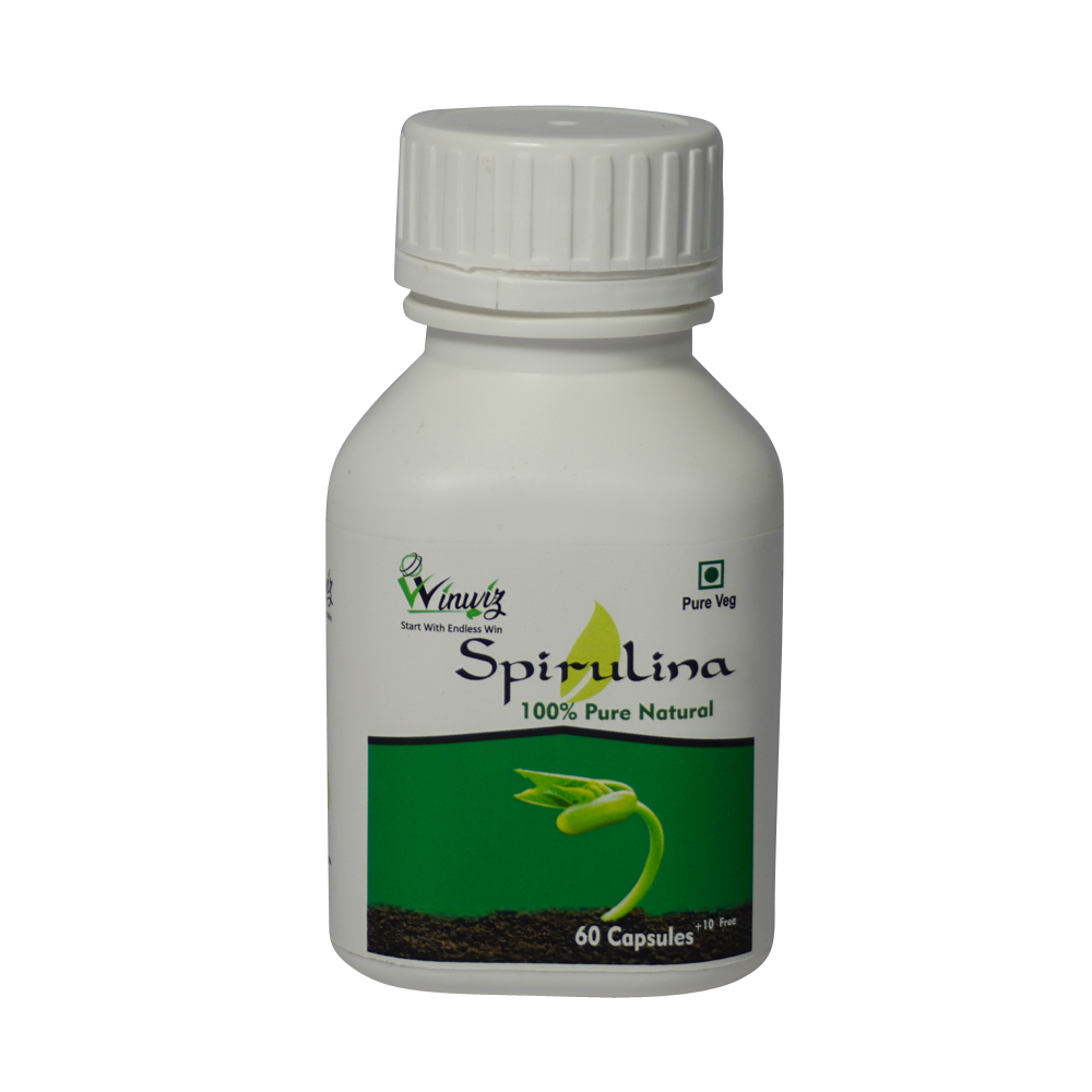 Spirulina Capsules Age Group: For Adults