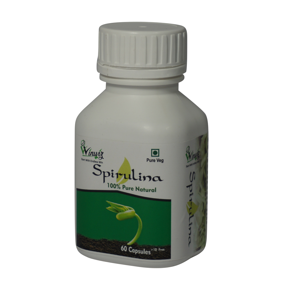 Spirulina Capsules Age Group: For Adults