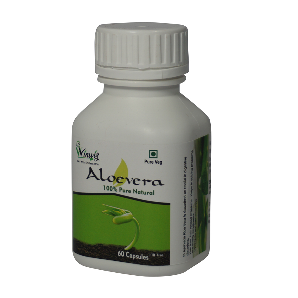 Aloe Vera Capsules Age Group: For Adults