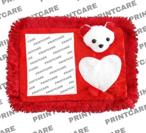 Square Heart Pillow