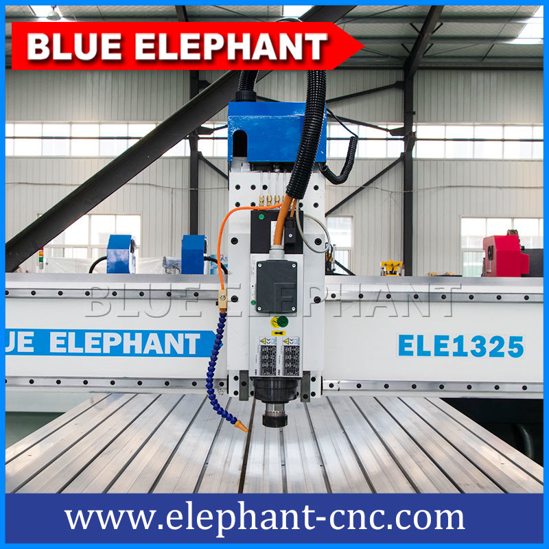 3 Axis Cnc Router - Metal, 1300x2500x200mm | High Precision, Automatic Oil Mist Cooling, Weihong Control System, Powerful Italy Hsd Spindle