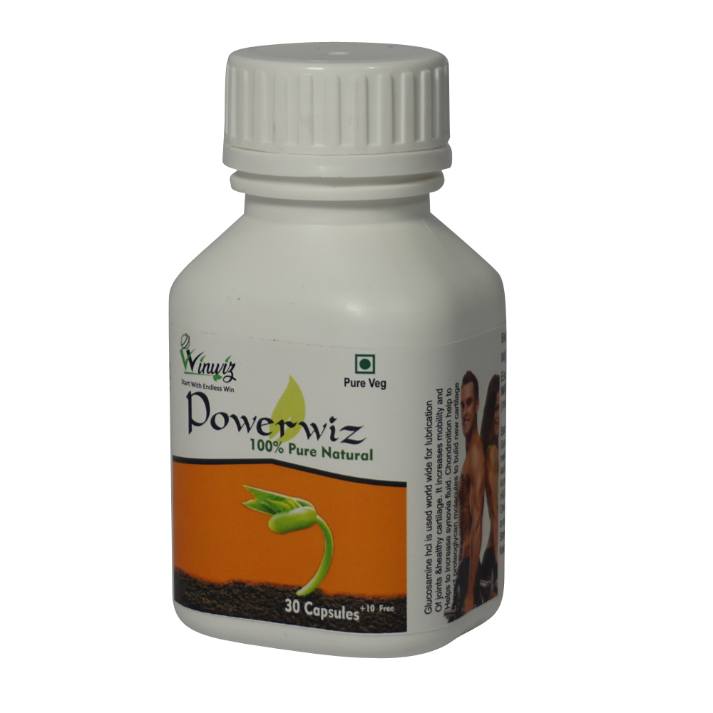 Powerwiz Herbal Capsules Age Group: For Adults
