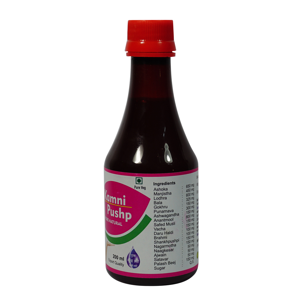 Kamni Pushp Syrup Age Group: For Adults