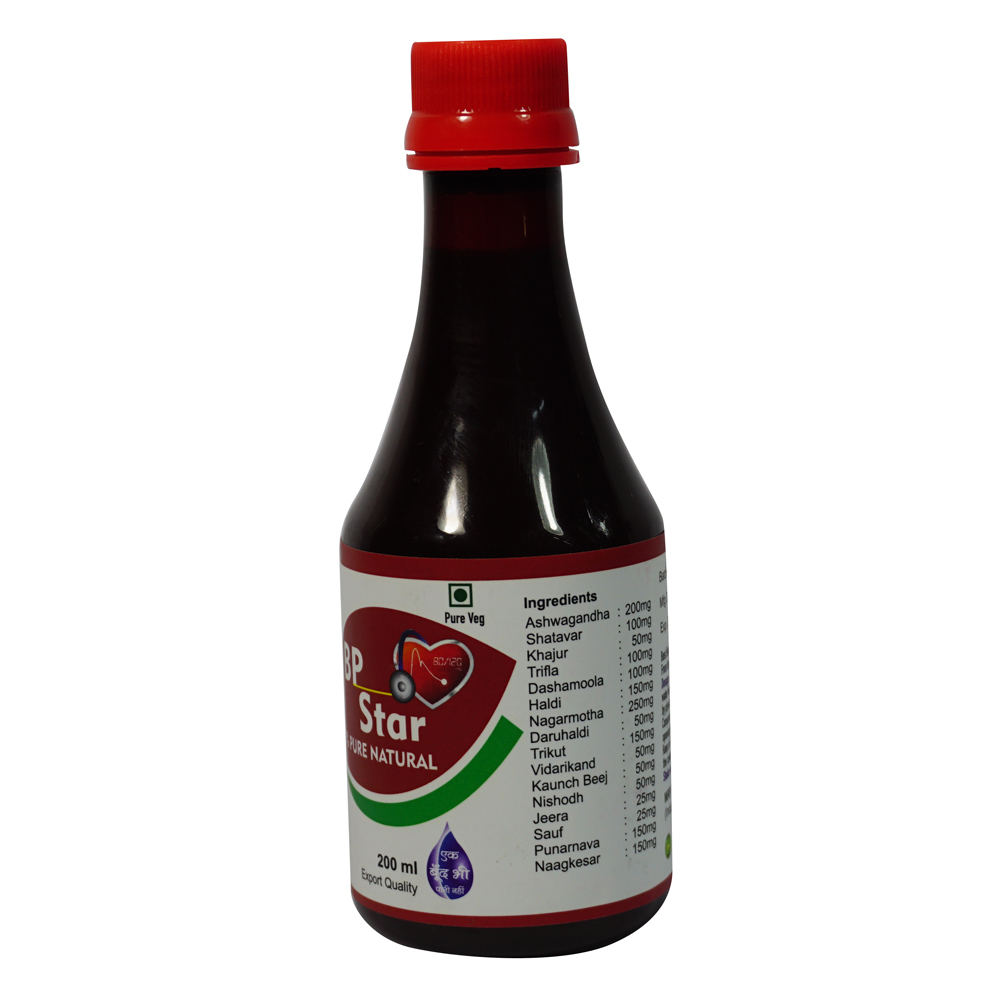 Bp Star Syrup Age Group: For Adults