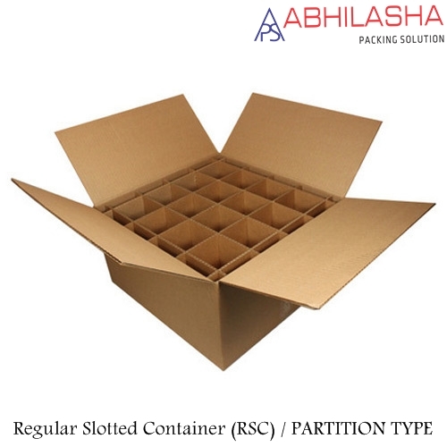 Overlap Slotted Container