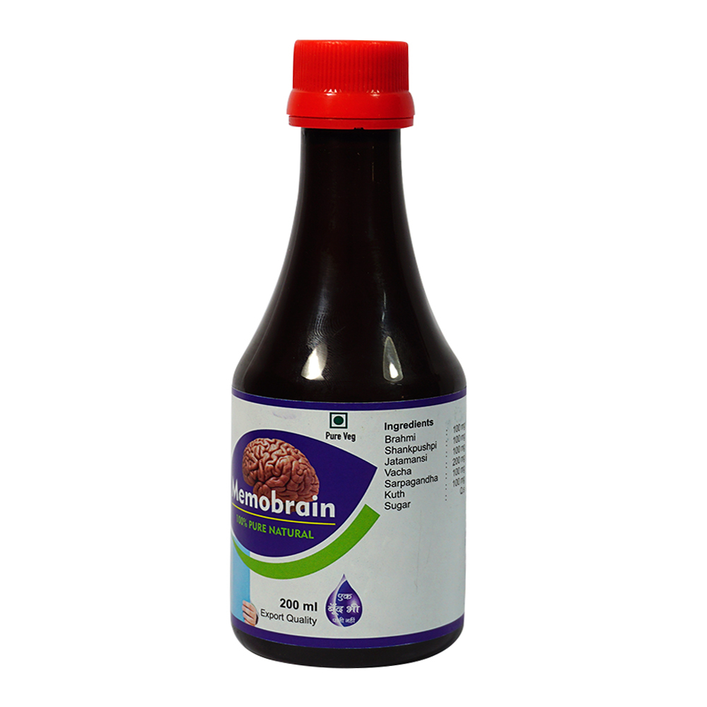 Memobrain Syrup Age Group: For Adults