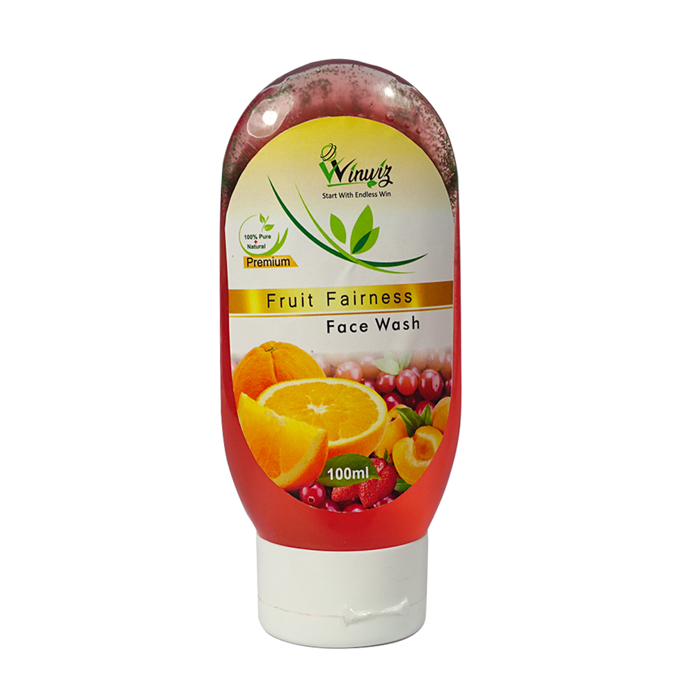 Fruit Fairness Ayurvedic Face Wash Easy To Use