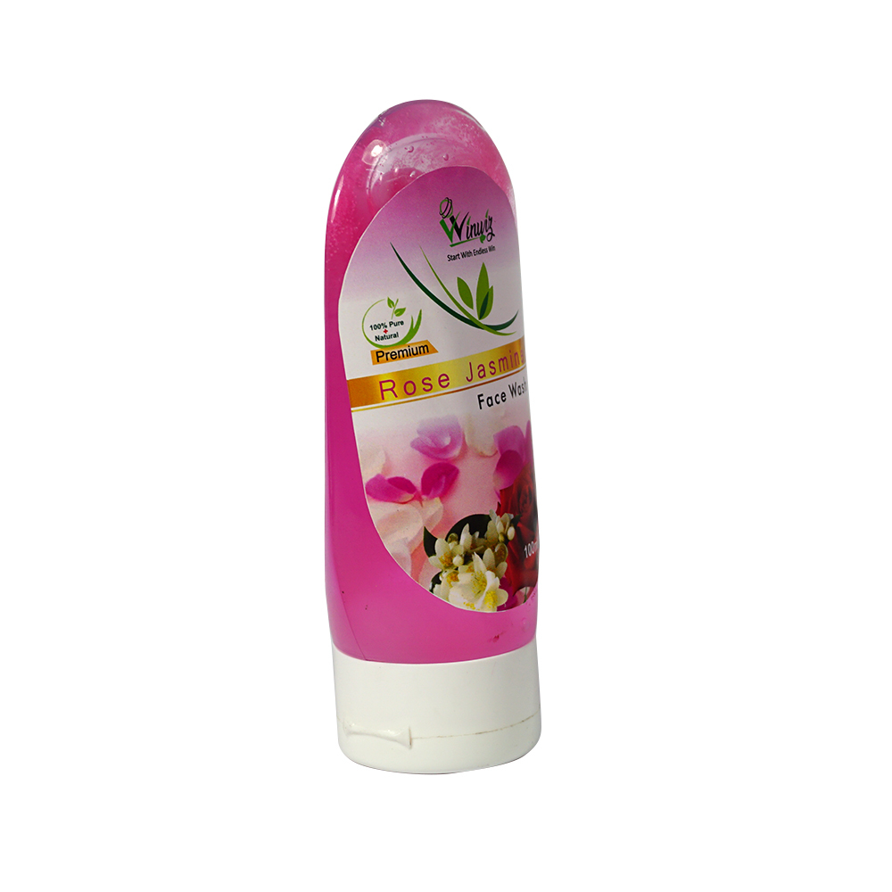 Rose Jasmine Herbal Face Wash Free From Harmful Chemicals