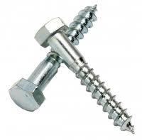 Lag Bolts Hex Coach Screws Ss Grade: Aisi 304