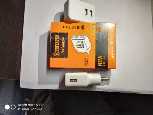 Double USB Mobile Charger 2.4 Amp