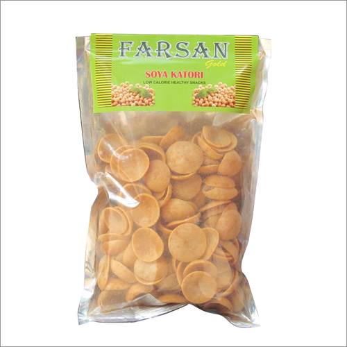 Soya Katori - Hygienically Made, Crunchy Snack | Crispy Texture, Salty Flavor, Shelf Life of 2-3 Months, Safe Packaging