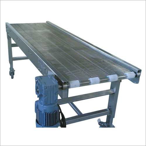 Wire Mesh Conveyor - Stainless Steel, 18 Inches Belt Width, 10 Feet Length, Variable Speed | 1 HP Motor Power, 1000 lbs Weight Capacity, Durable Metallic Frame