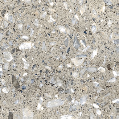 Polished Vitrified Marble Floor Tiles - 8-10mm Thickness, Grey Color, Non-Slip Glazed Surface
