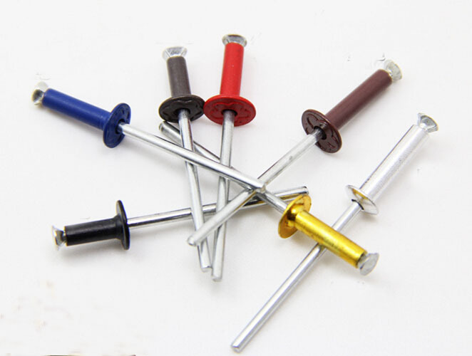 Blind Rivets Large Flange Ral Diameter: 3/16 Inch (In)