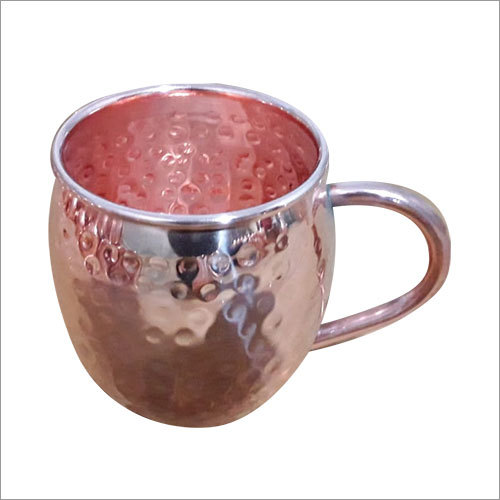 Brass Cup - Lightweight, Mirror Finish, Round Shape | Customizable Sizes, Easy Maintenance, Elegant Design