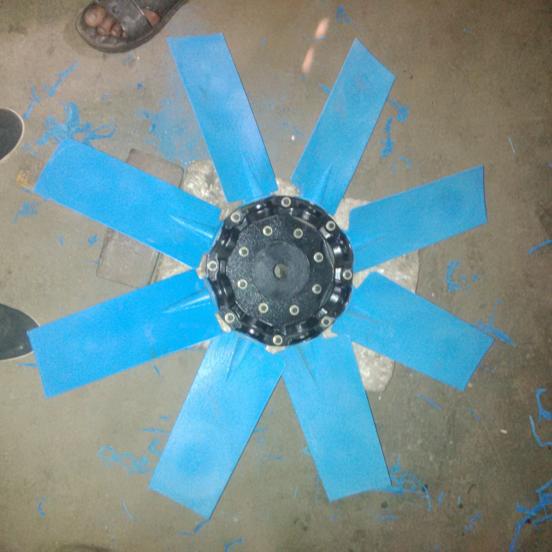Frp Fan - No. Of Blades: 9