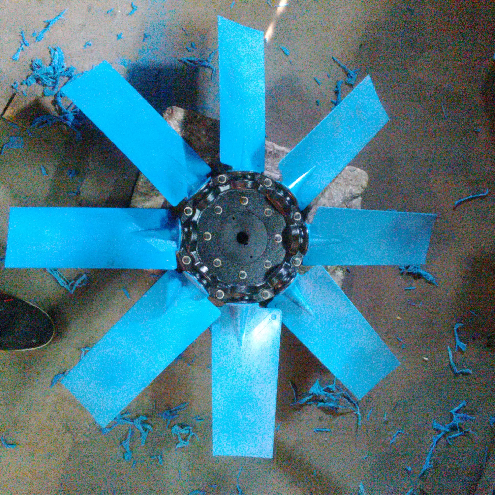 Frp Fan - No. Of Blades: 9